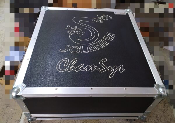 Flight case per consolle chamsys
