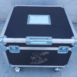 Flight case per par led