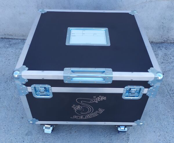 Flight case per par led