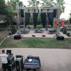 STRUTTURA AUDIO & LUCI COMPLETA