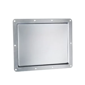 Targhetta Scrivibile in plastica bianca autoadesiva 177x127mm